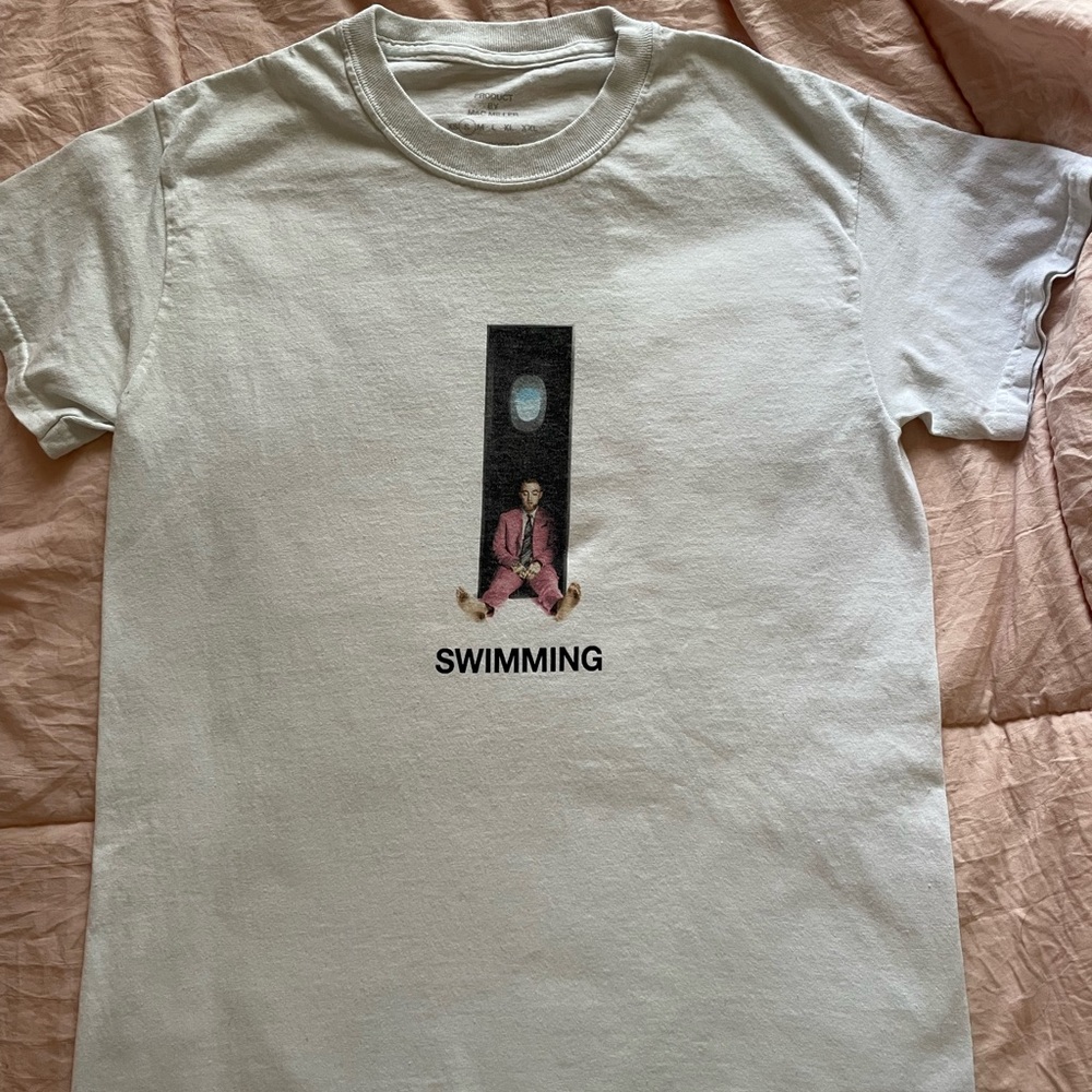 Mac Miller Graphic White TShirt